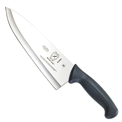 Image of Mercer Culinary Millennia Black Handle 8&quot; Chef&#039;s Knife (Wide)