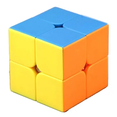 Image of OJIN GAN 249 V2 2x2 Stickerless Ganspuzzle Gan249 2x2x2 Cube Brain Teaser Twist Puzzle with One Bag and Tripod