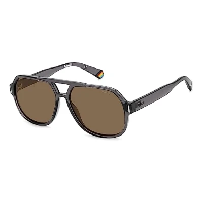 Image of Sunglasses Polaroid Pld 6193/s col. kb7/sp Unisex Pilot Grey