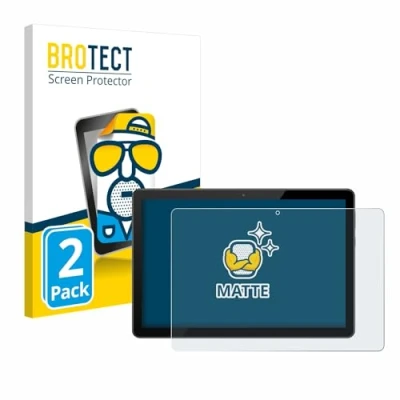 Image of brotect Screen Protector Anti Glare compatible with Huawei MediaPad T5 10 (2 Pack) Matte, Fingerprint Protection Film
