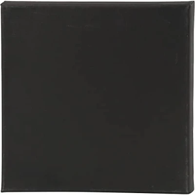 Image of Creativ Painting Canvas, Black, One Size