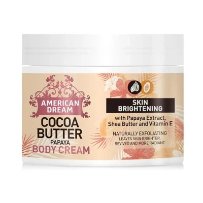 Image of American Dream Papaya Butter Body Cream with Extract, Shea &amp; Vitamin E 500ml