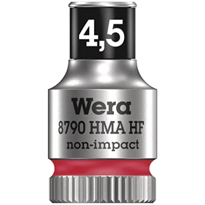Image of 8790 HMA HF Zyklop Socket with 1/4&quot; Drive Holding Function, 4,5 mm