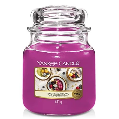 Image of Yankee Candle Candle, Exotic acai Bowl, Classic Medium jar