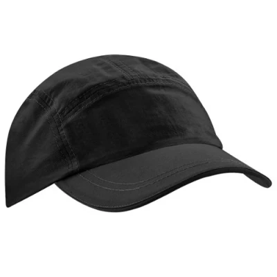 Image of Fruit of the Loom Black Tactel Performance Cap 16 (Manufacturer Size:X Large)