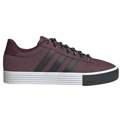 Image of adidas Daily 4.0 Shoes, Maroon/core Black/Cloud White, 9.5 UK
