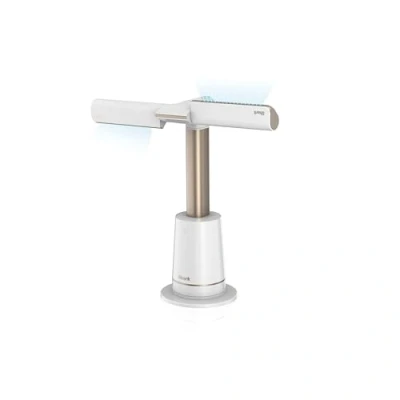 Image of Shark TurboBlade Bladeless Tower Fan, High Speed Multi Directional, Projects Air up to 20 Metres, Quiet Power, 10 Speeds, Pivot, 180 Oscillation, Remote Control, Timer, Dove TF200SUKWH