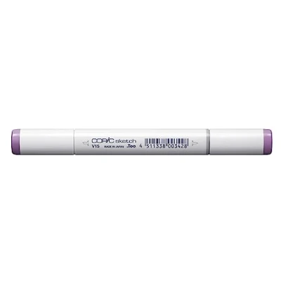 Image of COPIC Sketch Coloured Marker Pen (V 15) Mallow, For Art &amp; Crafts, Colouring, Graphics, Highlighter, Design, Anime, Professional Beginners, Supplies Colouring Books