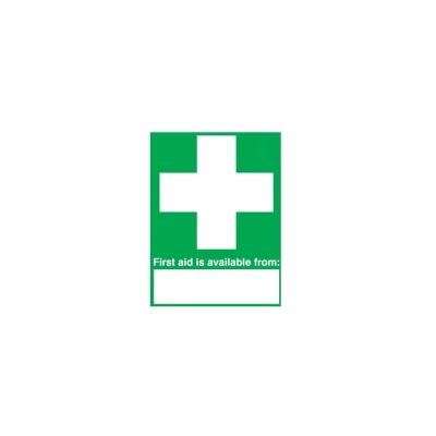 Image of Sitesafe First Aid is Available From Rigid PVC Sign 297 x 420mm