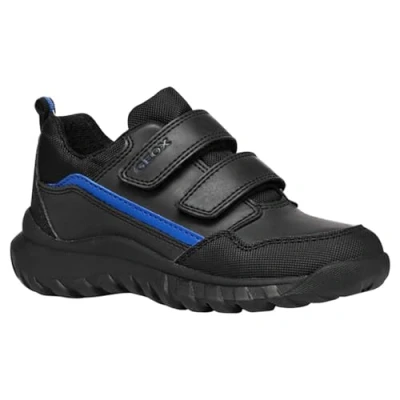 Image of Geox J SIMBYOS BOY A Sneaker, 11 UK Child Black