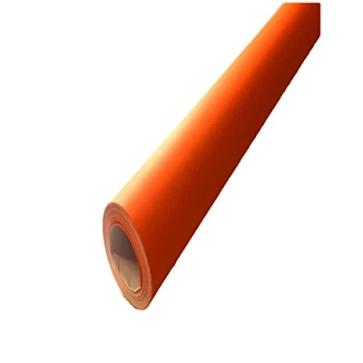 Image of House of Card and Paper Poster Roll Orange
