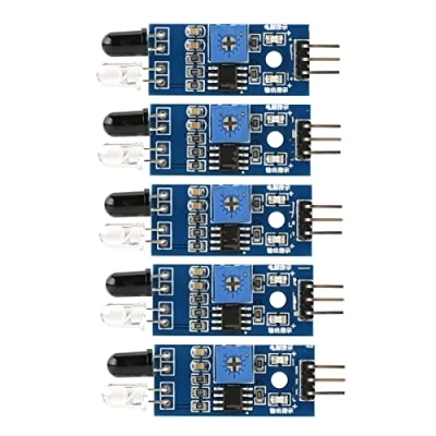 Image of Oumefar 5Pcs IR Infrared Obstacle Avoidance Sensor Module Barrier for Smart Car Robot