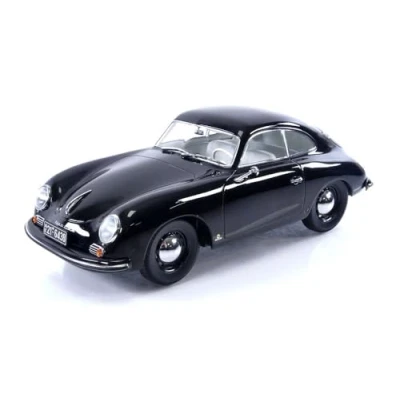 Image of Norev NV187451 1:18 Porsche 356 Coupe 1952 Black Collectable Model, Multi