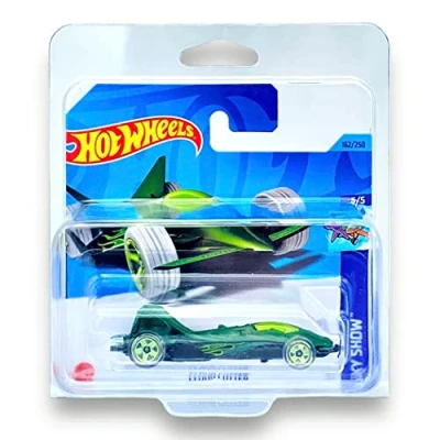 Image of Hot Wheels Cloud Cutter (Green) 5/5 Sky Show 2023 162/250 (Short Card) COMES IN A KLAS CAR KEEPER PROTECTIVE COLLECTORS CASE HKH92