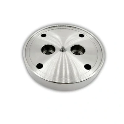 Image of Stainless Steel Shower Holder Compatible with Gaggia Classic Espresso Machines. Part Number DY0036 A