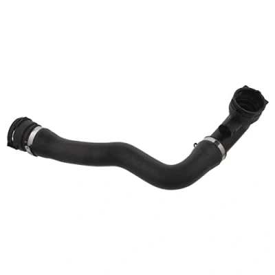 Image of 11531439121, 11537500750 Radiator Hose FEBI BILSTEIN 36596 Lower Right with quick couplers BMW: X5