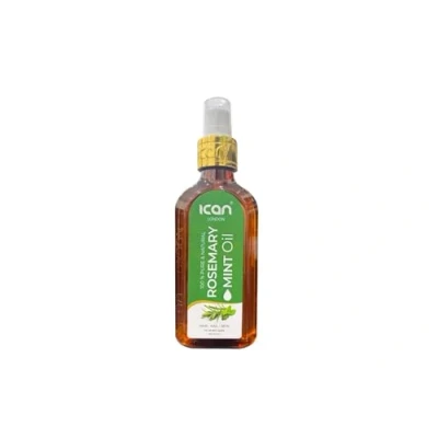 Image of ican London Strengthening &amp; Healthy Hair Growth Rosemary Mint Treatment Oil 150ml