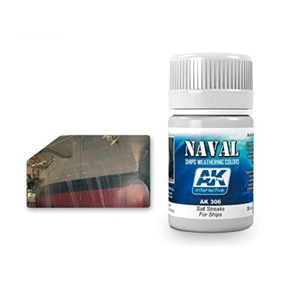 Image of AK Interactive AK00306 Salt Streaks for Ships 35ml