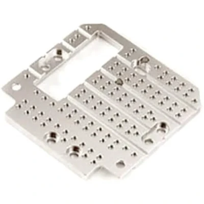 Image of TAMIYA 300056535 1:14 Aluminium Clutch Lever Plate 2/3 Axle, Silver