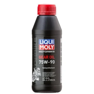 Image of P000248 Transmission Oil LIQUI MOLY Motorbike GL5 1516 75W 90 Full Synthetic 0,5l