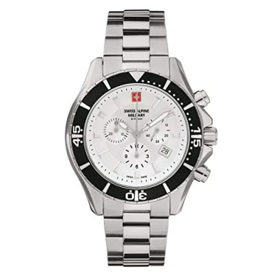 Image of Swiss Alpine Military 7040.9132 Heren horloge chronograaf 44 mm