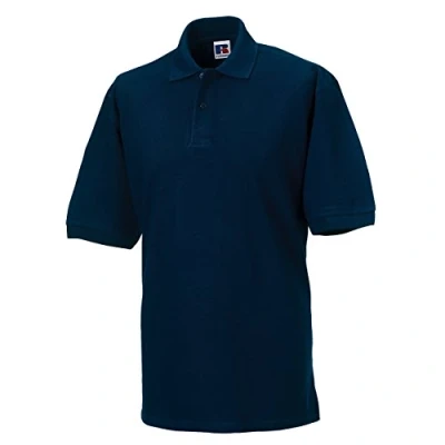 Image of Russell Europe Classic Cotton Pique Polo French Navy* 4XL