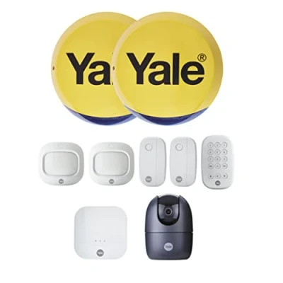 Image of Yale IA 335 Sync Home Security System 9 piece kit