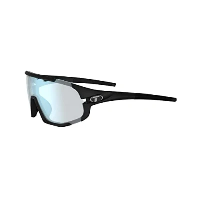 Image of Tifosi Sledge Fototec Single Lens Sunglasses, Matte Black Clarion, NO Size