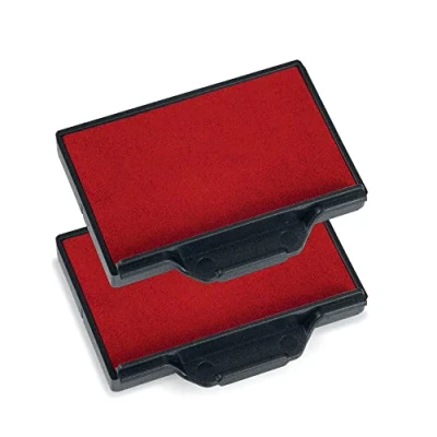 Image of Trodat Replacement Ink Pads 6/56 Pack of 2 Red for the Professional 5204, 5206, 5460, 5460/L, 5117, 5558, 5558/PL, 55510, 5465, 55510/PL, 5466 and 5466PL