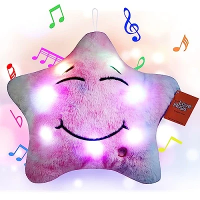 Image of LoveHugs Musical Star Teddy Sensory Light Toys For Autism Sleep Aid Kids Up Twinkle Little Toy