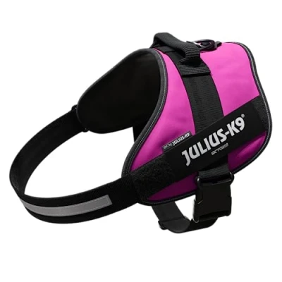 Image of Julius K9, 16IDC DPN 4, IDC Powerharness, dog harness, Size: Dark Pink