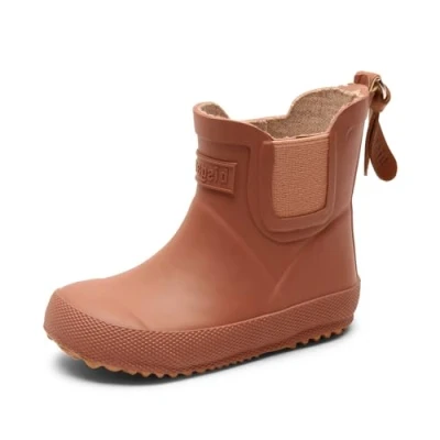 Image of bisgaard Boy&#039;s Unisex Kids Baby Rubber Rain Boot, Pink, 2 UK Child