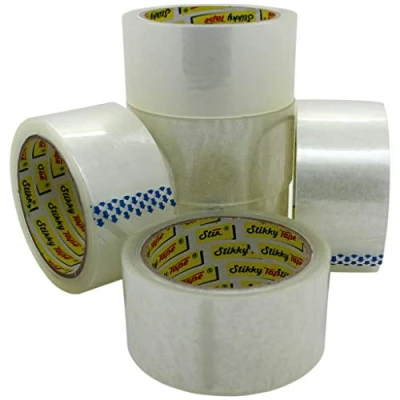 Image of Clear Parcel Packaging Carton Sealing Tape Sellotape 48MM X 66M (6)