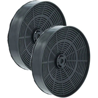 Image of vhbw 2x Activated Carbon Filter compatible with Zanker E3CFOA Extractor Hood