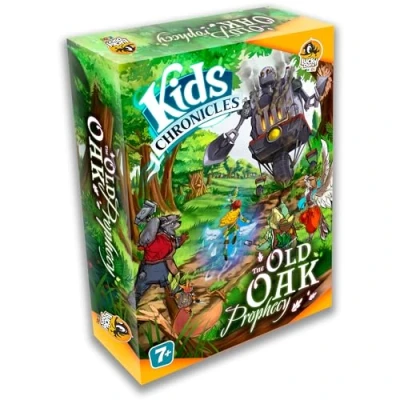 Image of Lucky Duck Games Kids Chronicles: The Old Oak Prophecy Children&#039;s Board Game Ages 7+ 1 4 Players 30 45 Minutes Playing Time
