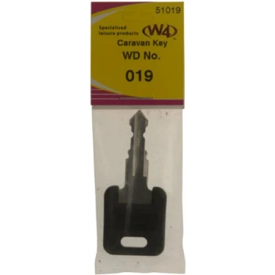 Image of W4 WD Replacement Caravan Key No019 Black