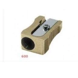 Image of Mobius + Ruppert (M+R) Brass Pencil Sharpener choose from 4 shapes! Made in Germany finest the world! (600 Single Wedge)