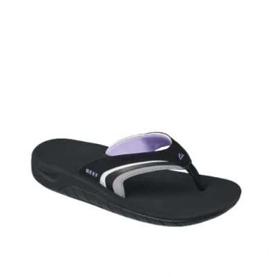 Image of REEF Women&#039;s Girls Slap 3 Flip Flop, Grey/Purple, 7 UK