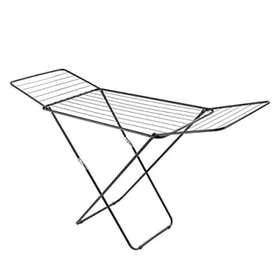 Image of Metaltex Clothes Drying Rack Vulcan 18 m Black
