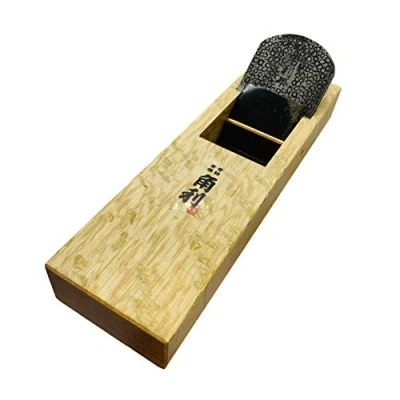 Image of KAKURI Wood Working Japanese Plane, Manual Kanna Planer for Finishing Surface, 2.9 x 10.2 inches
