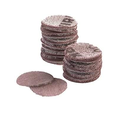 Image of Mirka Abranet net sanding discs Ø 34 mm Grip / Grit P120 50 pcs Sand paper disc for wood, filler, varnish, plastic 5420905012