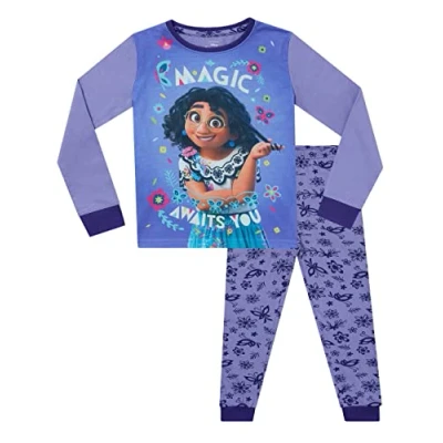 Image of Disney Girls Encanto Mirabel Pyjamas Purple 7 8 Years