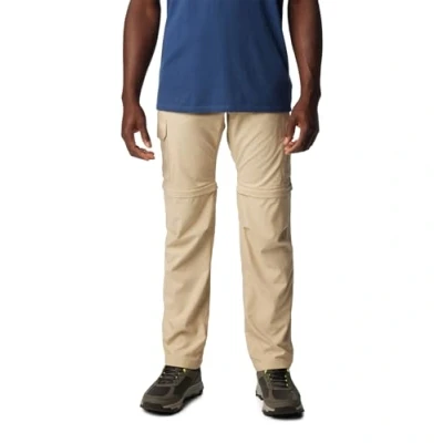 Image of Columbia Men&#039;s Silver Ridge Utility Convertible Pant, Hiking Trousers, Black, 32 Waist x 30 Length