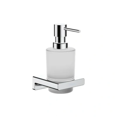 Image of hansgrohe AddStoris Liquid soap dispenser, chrome, 41745000