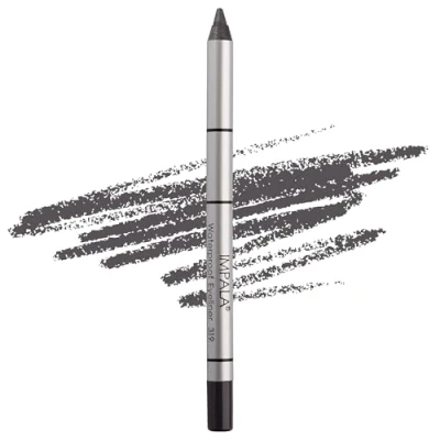 Image of IMPALA Creamy Waterproof Gray Eyeliner Pencil 319 Defined Contour or Smokey Effect Dense and Texture, Easy to Apply Bright, Long Lasting, Water Resistant Color