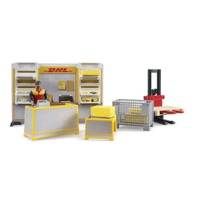 Image of Bruder bWorld DHL Parcel Shop