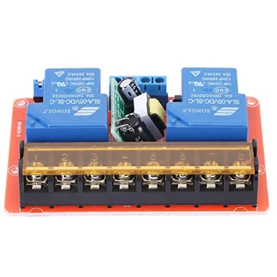 Image of Relay Module High Power 2 Channel DC5V low Level Trigger Switch for Controlling DC Motors AC100V 250V 30A Solenoid Valves