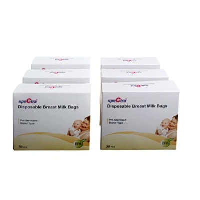 Image of Spectra Pre Sterilised Disposable Breast Milk Storage Bags (60 pcs / 2 Packs of 30)