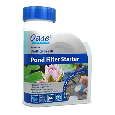 Image of Oase AquaActiv BioKick Fresh Pond Filter Starter Beneficial Bacteria 500ml