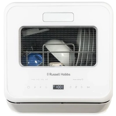 Image of Russell Hobbs RH2TTDW101W 2 Place Setting Table Top Dishwasher White